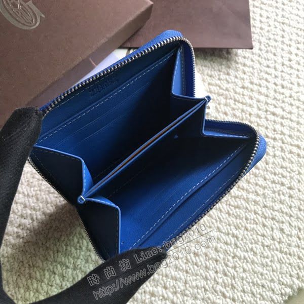 Goyard包 戈雅新款拉鏈短夾 Goyard卡包 Goyard拉鏈零錢包  glg1246